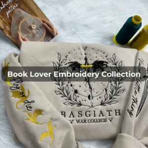 Book Lover Embroidery Collection